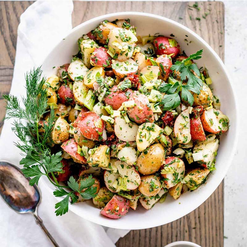  Healthy potato salad